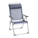 Lafuma Alu Cham XL Fauteuil pliant multipositions aluminium Batyline Iso Océan II