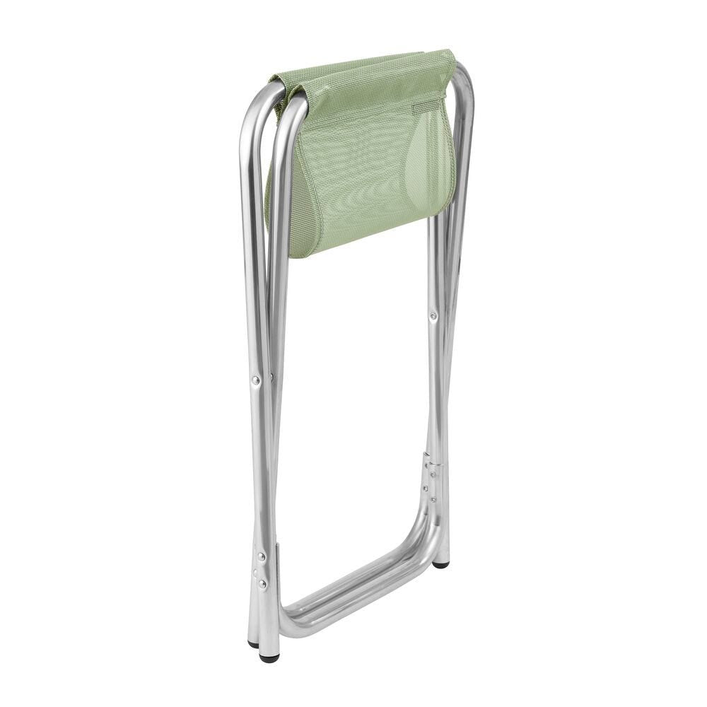 Lafuma Alu PL Tabouret pliant ultra-léger Batyline Iso Moss
