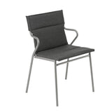 Lafuma Ancône Fauteuil repas matelassé Hedona Onyx