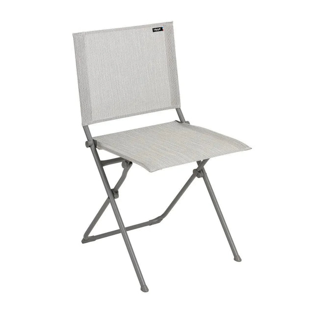 Lafuma Anytime Chaise repas pliable Batyline Duo Gris Galet 