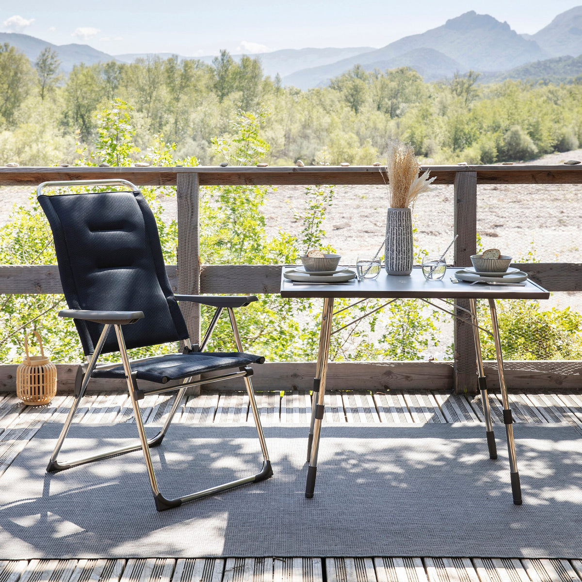 Lafuma California Table de camping pliante 91x69cm ambiance