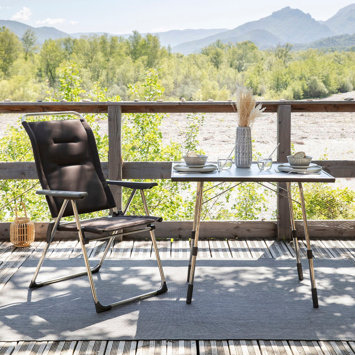 Lafuma California Table de camping pliante 91x69cm ambiance
