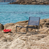 Lafuma CB II Chaise basse pliante Batyline Iso ambiance