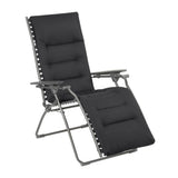 Lafuma Evolution Fauteuil Relax Zéro Gravité matelassé BeComfort Dark Grey