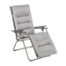 Lafuma Evolution Fauteuil Relax Zéro Gravité matelassé BeComfort Silver