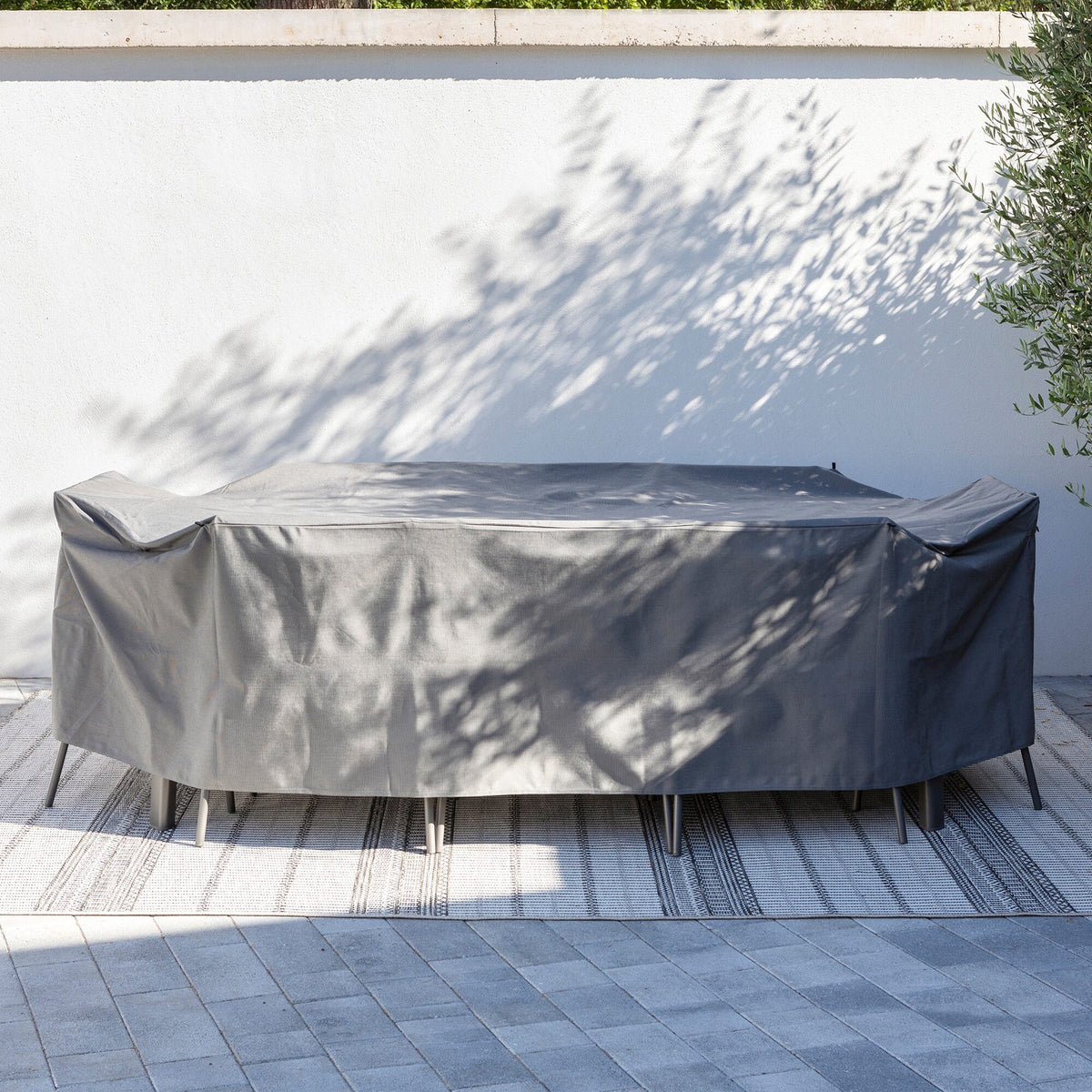 Lafuma Housse de protection pour ensemble table et chaises taille L ambiance