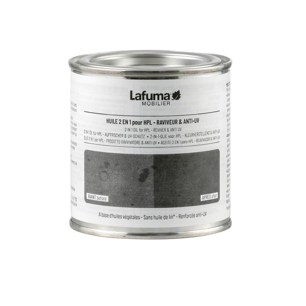 Lafuma Huile 2 en 1 rénovateur et protection UV pour HPL 250ml