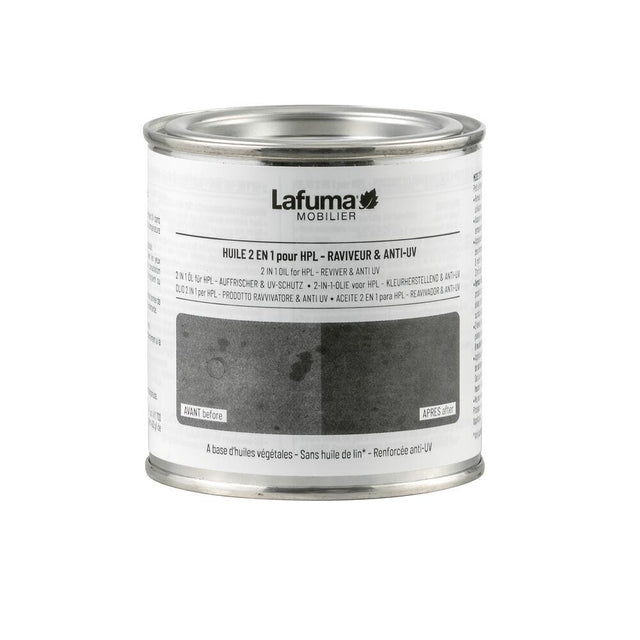 Lafuma Huile 2 en 1 rénovateur et protection UV pour HPL 250ml