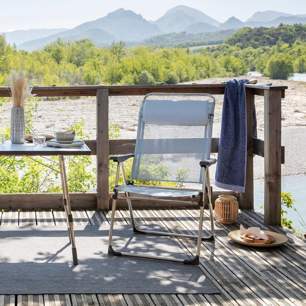 Lafuma Littoral Drap de bain grand format 170x75cm ambiance