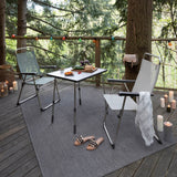 Lafuma Louisiane Table de camping pliante 73x60cm ambiance