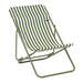 Lafuma Max Transatraye Chilienne Airlon Rayure Airlon Rayure Vert Moss chassis Moss 