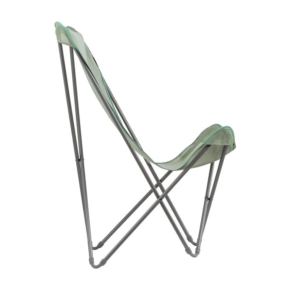 Lafuma Maxi Pop Up Fauteuil papillon pliant Batyline Iso Moss