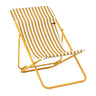 Lafuma Maxi Transat Chilienne Airlon Rayure Airlon Rayure Miel chassis Miel 