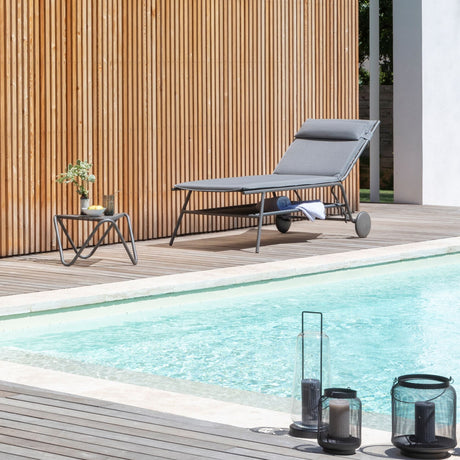 Lafuma Miami II Haut Lit bain de soleil haut matelassé BeComfort ambiance