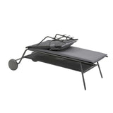 Lafuma Miami II Haut Lit bain de soleil haut matelassé BeComfort Silver