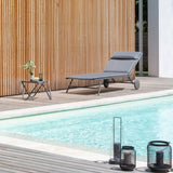 Lafuma Miami II Lit bain de soleil matelassé BeComfort ambiance