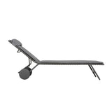 Lafuma Miami II Lit bain de soleil matelassé BeComfort Silver