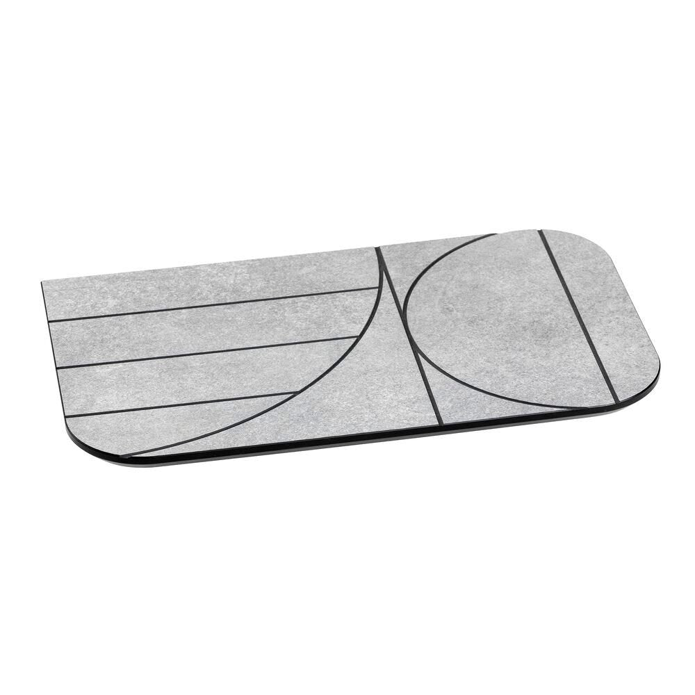 Lafuma Nyons Dessous de plat HPL Ciment