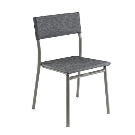 Lafuma Oron Chaise repas Batyline Duo Obsidian