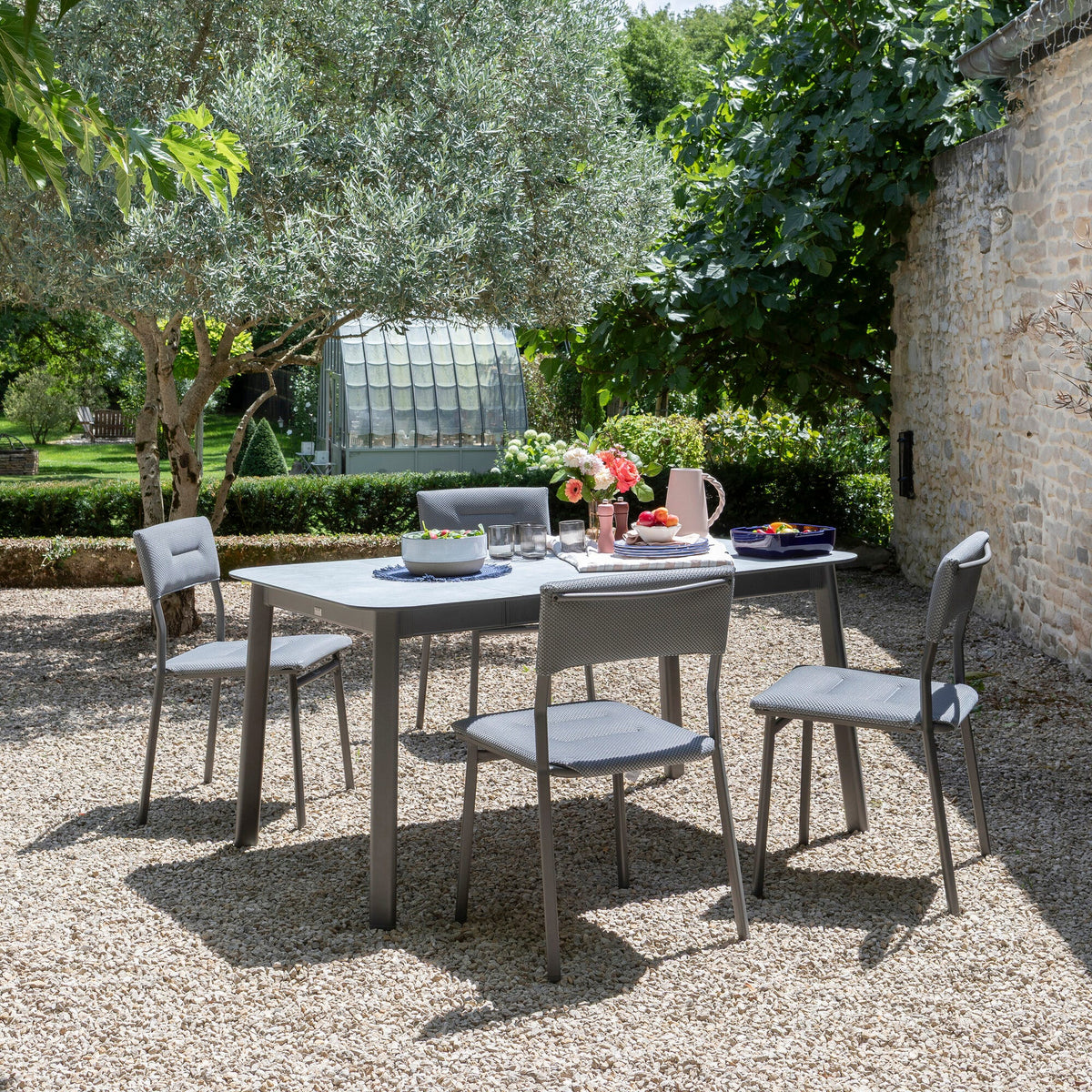 Lafuma Oron Chaise repas matelassée BeComfort ambiance