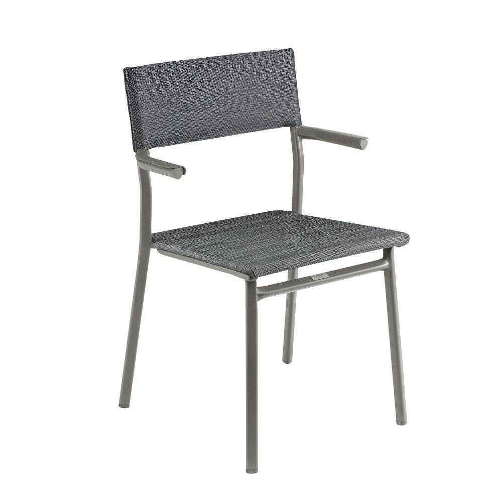 Lafuma Oron Fauteuil repas Batyline Duo Obsidian