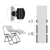 Lafuma Rclip Fauteuil Relax Batyline Iso 