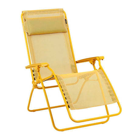 Lafuma Rclip Monochrome Fauteuil Relax Batyline Iso Miel / Miel 