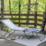 Lafuma Siesta L Lit de soleil pliant matelassé LightComfort ambiance
