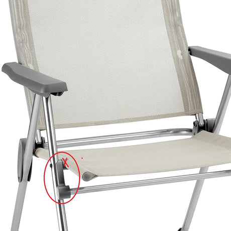 Lafuma Supports barre de traverse de rechange ALU CHAM et ALU LOW 