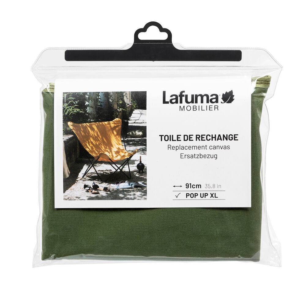 Lafuma Toile de rechange pour fauteuil papillon Pop Up XL Airlon Thym