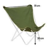Lafuma Toile de rechange pour fauteuil papillon Pop Up XL Airlon Thym