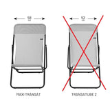 Lafuma Toile de rechange pour Maxi Transat - Largeur 58cm 