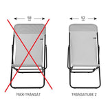 Lafuma Toile de rechange pour Transatube - Largeur 52cm 