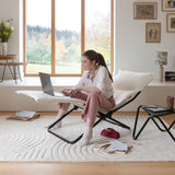 Lafuma Transalounge Chaise longue d'intérieur Zéro Gravité Niksen ambiance