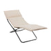 Lafuma Transalounge Chaise longue d'intérieur Zéro Gravité Niksen Crème