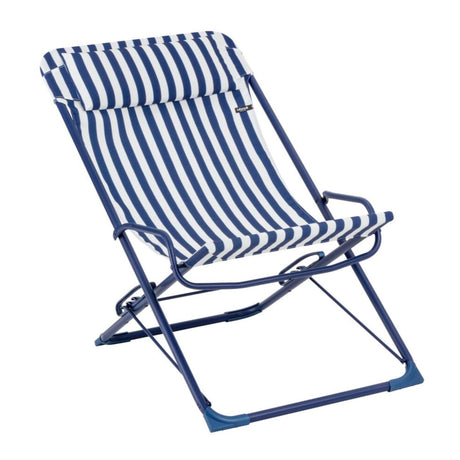 Lafuma Transaswing+Ray Chilienne Airlon Rayure Batyline Iso Bleu Indigo chassis Indigo 