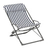 Lafuma Transaswing+Ray Chilienne Airlon Rayure Batyline Iso Marron Terre chassis Titane 