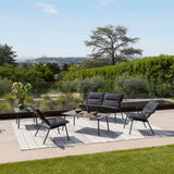 Lafuma Vence Banquette basse BeComfort avec coussin d'assise ambiance