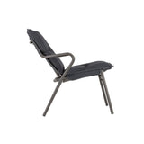 Lafuma Vence Banquette basse BeComfort avec coussin d'assise Dark Grey