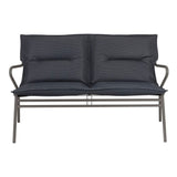 Lafuma Vence Banquette basse BeComfort avec coussin d'assise Dark Grey