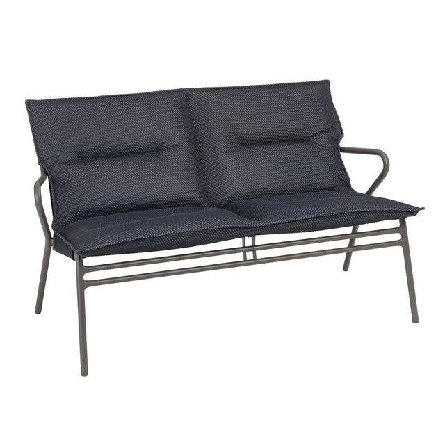 Lafuma Vence Banquette basse BeComfort avec coussin d'assise Dark Grey