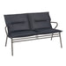 Lafuma Vence Banquette basse BeComfort avec coussin d'assise Dark Grey