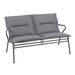 Lafuma Vence Banquette basse BeComfort avec coussin d'assise Silver