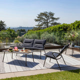 Lafuma Vence Fauteuil bas BeComfort avec coussin d'assise ambiance