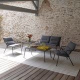 Lafuma Vence Fauteuil bas BeComfort avec coussin d'assise ambiance