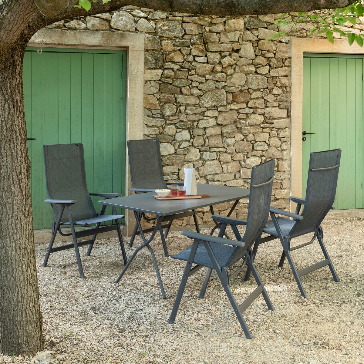 Lafuma Zen-it Fauteuil pliant dossier haut Batyline Duo ambiance