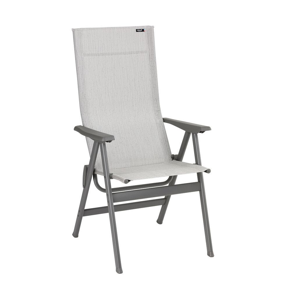 Lafuma Zen-it Fauteuil pliant dossier haut Batyline Duo Galet