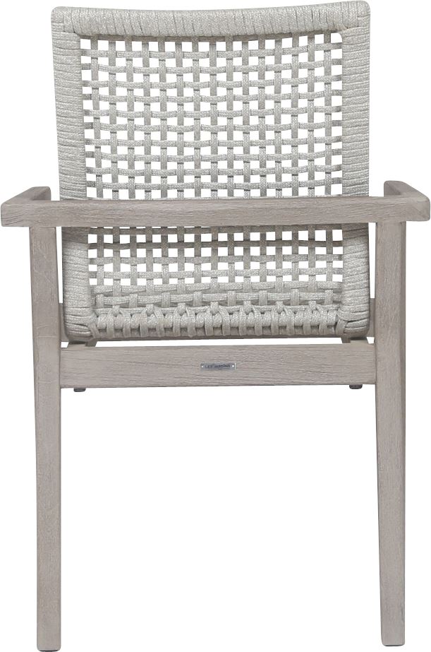 Les Jardins Copenhague Fauteuil repas tresse 