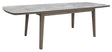 Les Jardins Copenhague Table extensible 200/280x105cm Duratek - HPL Béton 