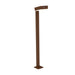 Les Jardins Kobra Borne LED Solaire sans fil 500 Lumens Corten 